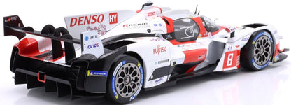 Toyota GR010 Hybrid Gazoo Racing #8 2nd 24h Le Mans 2023 Buemi/Hartley/Hirakawa 1:18 Scale Diecast Car – IXO
