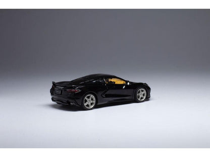 Chevrolet Corvette C8 Noire 2020 Modèle de Voiture Miniature IXO Diecast à l'échelle 1:43