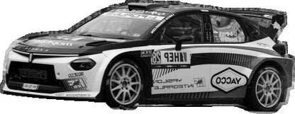 Lancia Ypsilon HF Rally2 WRC2 #29 Rally Croatia 2026 Y.Rossel/A.Dunand 1:43 Scale Diecast Car – IXO