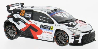 Toyota GR Yaris Rally2 WRC Rally Monte Carlo 2025 #26 H.Kogure/T.Luhtinen 1:43 Scale IXO Diecast Model Car