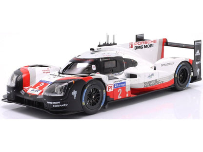 Porsche 919 Hybrid #2 Winner 24h Le Mans 2017 Bernhard/Hartley/Bamber 1:18 Scale Diecast Car – IXO
