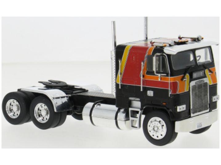 Freightliner FLA Black/Orange 1993 1:43 Scale Diecast Truck – IXO