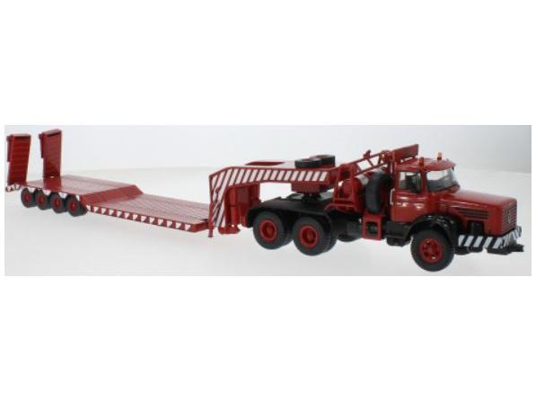 Berliet TB 015 M3 6x4 Red 1960 1:43 Scale Diecast Truck – IXO