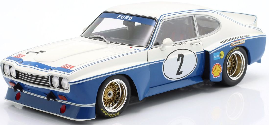 Ford Capri RS 3100 #2 Winner DRM Nurburgring 1974 Rolf Stommelen 1:18 Scale Diecast Car – Werk83