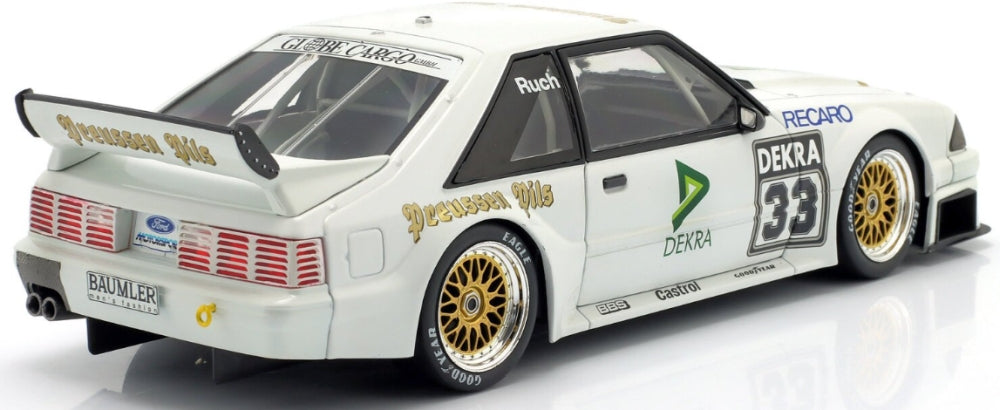 Ford Mustang 5.0 GT #33 DTM 1993 Gerd Ruch 1:18 Scale Diecast Model Car – Werk83