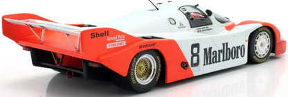 Porsche 956 KH #8 2nd 1000km Silverstone 1983 Wollek/Johansson 1:18 Scale Diecast Model Car – Werk83