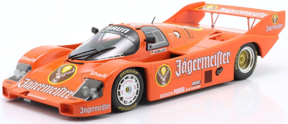 Porsche 956 KH Brun Jagermeister #1 200 Meilen Norisring 1984 Stefan Bellof 1:18 Scale Diecast Model Car – Werk83