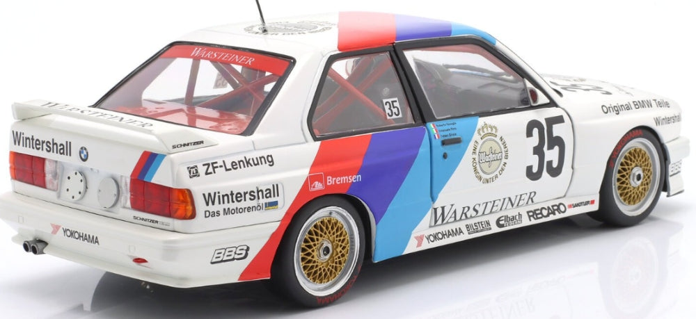 BMW M3 (E30) #35 Winner 24h Nurburgring 1989 Pirro/Ravaglia/Giroix 1:18 Scale Diecast Model Car – Werk83
