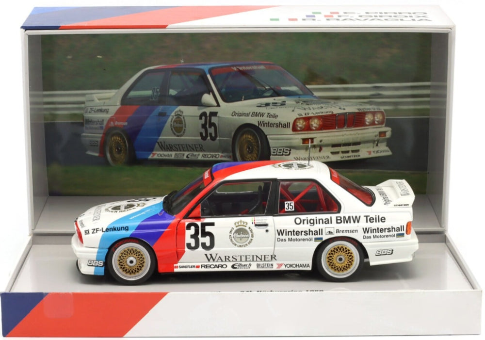 BMW M3 (E30) #35 Winner 24h Nurburgring 1989 Pirro/Ravaglia/Giroix 1:18 Scale Diecast Model Car – Werk83