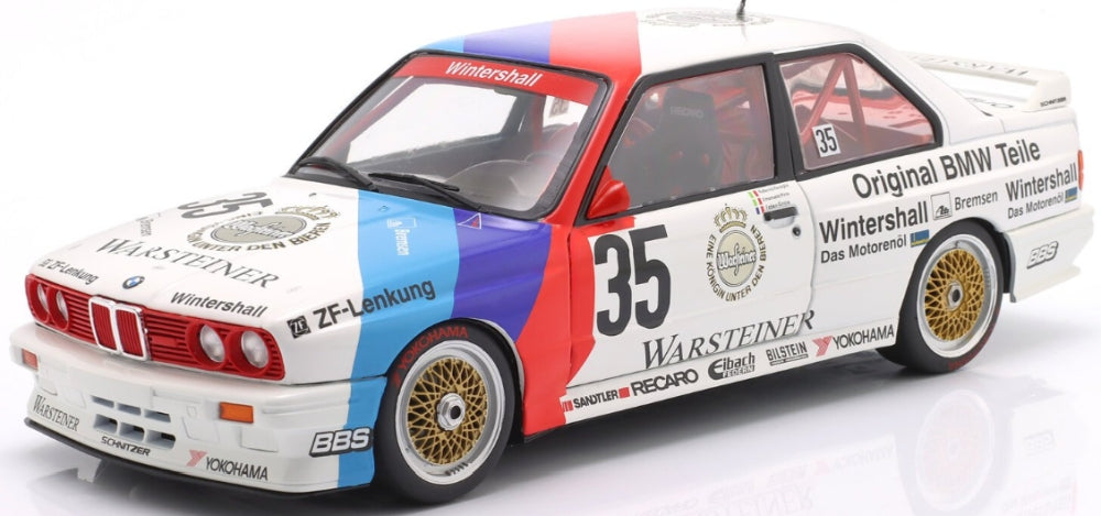 BMW M3 (E30) #35 Winner 24h Nurburgring 1989 Pirro/Ravaglia/Giroix 1:18 Scale Diecast Model Car – Werk83