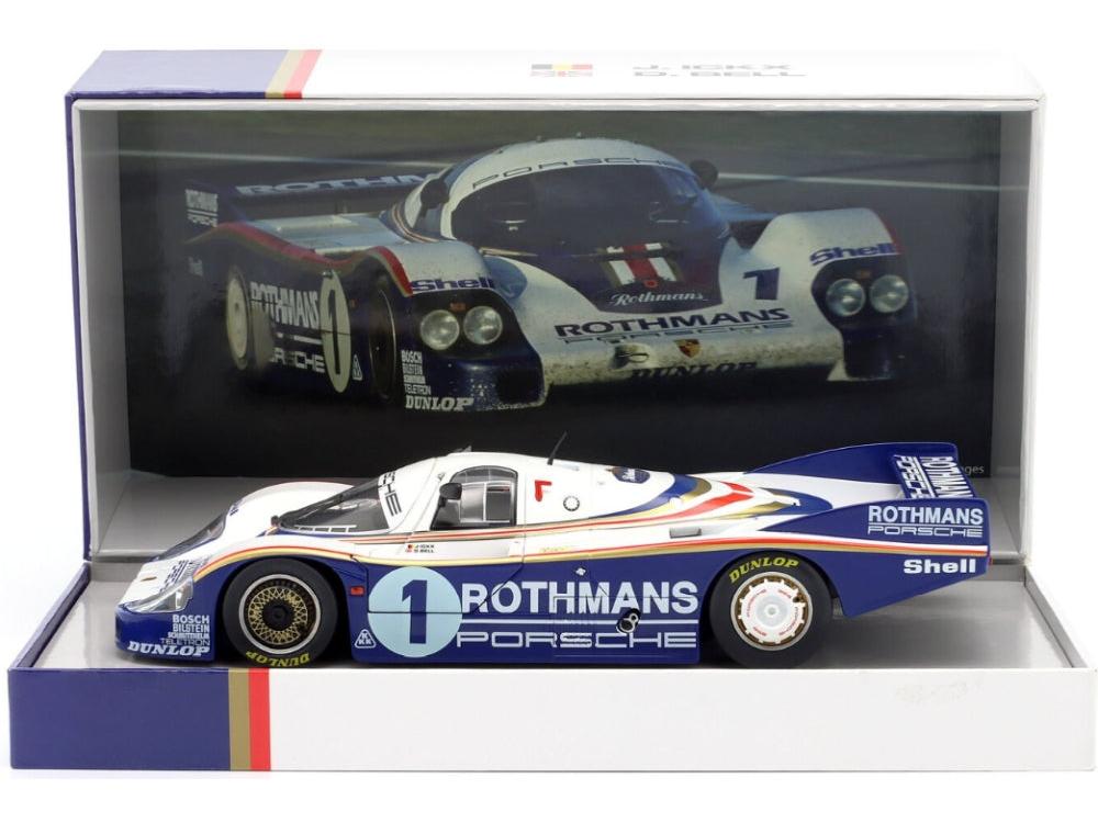 Porsche 956 LH 24h Le Mans 1982 Winner #1 Jacky Ickx/Derek Bell 1:18 Scale Diecast Model Car – Werk83