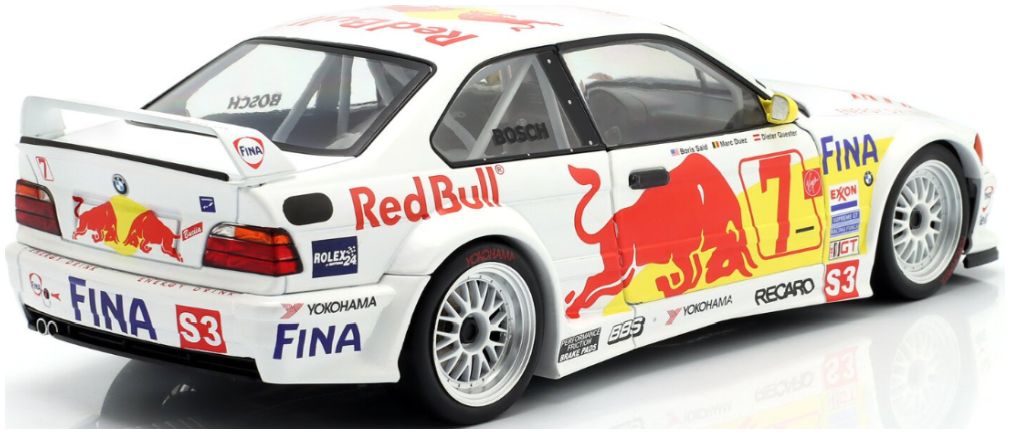 BMW M3 GTR (E36) #7 24h Daytona 1997 Duez Quester/Said/Oestreich 1:18 Scale Diecast Car – Werk83