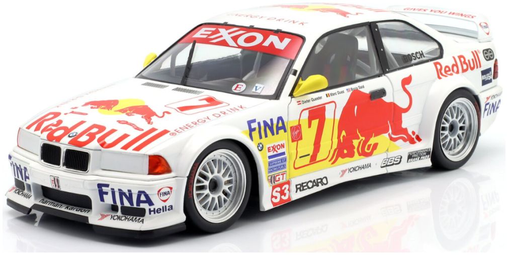 BMW M3 GTR (E36) #7 24h Daytona 1997 Duez Quester/Said/Oestreich 1:18 Scale Diecast Car – Werk83