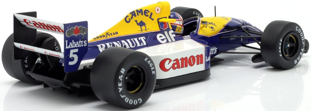 Williams FW14B #5 F1 World Champion 1992 Nigel Mansell 1:18 Scale Diecast Car – Werk83