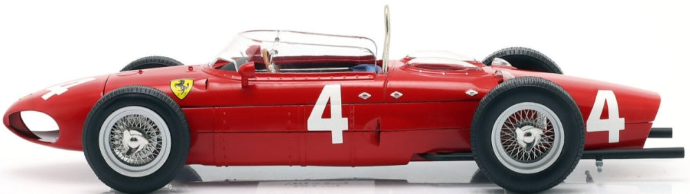 Ferrari 156 Sharknose #4 Winer F1 British GP 1961 Wolfgang Graf Berghe von Trips 1:18 Scale Diecast Car – Werk83