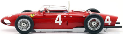 Ferrari 156 Sharknose #4 Winer F1 British GP 1961 Wolfgang Graf Berghe von Trips 1:18 Scale Diecast Car – Werk83