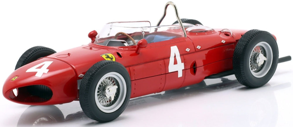 Ferrari 156 Sharknose #4 Winer F1 British GP 1961 Wolfgang Graf Berghe von Trips 1:18 Scale Diecast Car – Werk83