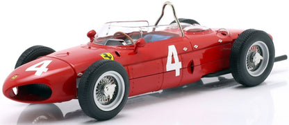 Ferrari 156 Sharknose #4 Winer F1 British GP 1961 Wolfgang Graf Berghe von Trips 1:18 Scale Diecast Car – Werk83