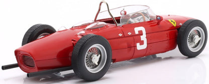 Ferrari 156 Sharknose #3 Winner F1 Dutch GP 1961 Graf Berghe v. Trips 1:18 Scale Diecast Car – Werk83