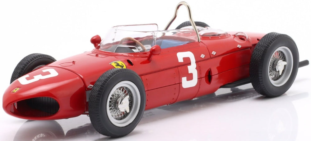 Ferrari 156 Sharknose #3 Winner F1 Dutch GP 1961 Graf Berghe v. Trips 1:18 Scale Diecast Car – Werk83