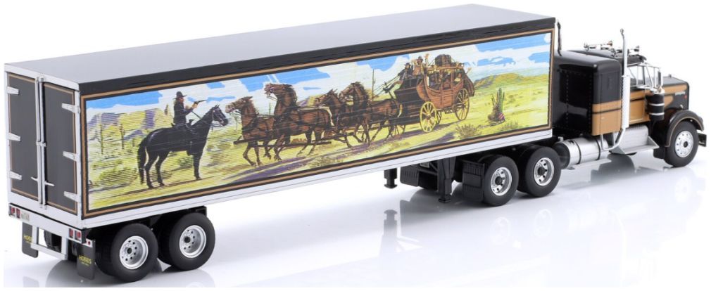 Kenworth W925 Semi-Trailer Truck Smokey and The Bandit 1977 1:43 Scale Diecast Truck – IXO