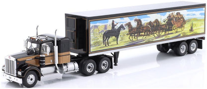 Kenworth W925 Semi-Trailer Truck Smokey and The Bandit 1977 1:43 Scale Diecast Truck – IXO