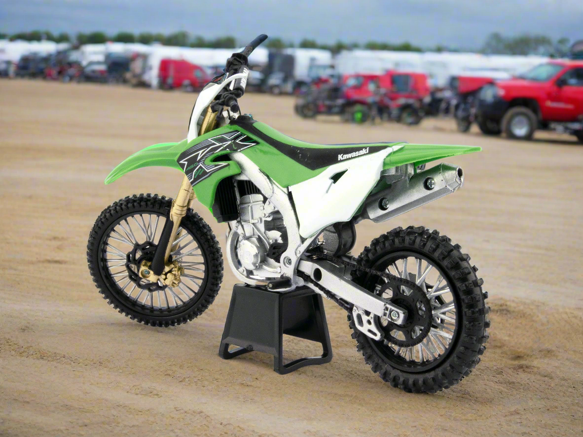 Kawasaki KX450F green - 1:12 Scale