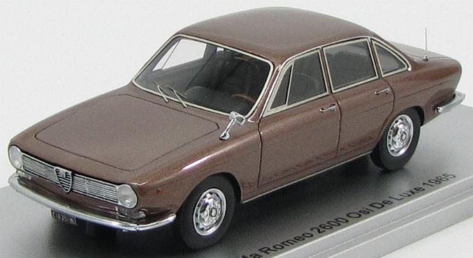 Alfa Romeo Osi 2600 deluxe 1965 - Brown 1:43 Scale Kess Resin Model
