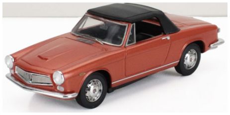 Alfa Romeo 2600 Spider Copper Cabriolet Closed Speciale Ghia 1962 1:43 Scale Kess Resin Model