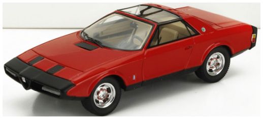Alfa Romeo Alfetta Spider  Red Pininfarina Closed 1972 1:43 Scale Kess Resin Model