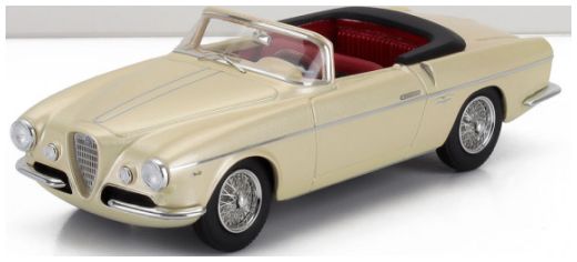 Alfa Romeo 1900C SS Ghia Aigle Gold Metallic Cabriolet Open 1955 sn01959 1:43 Scale Kess Resin Model