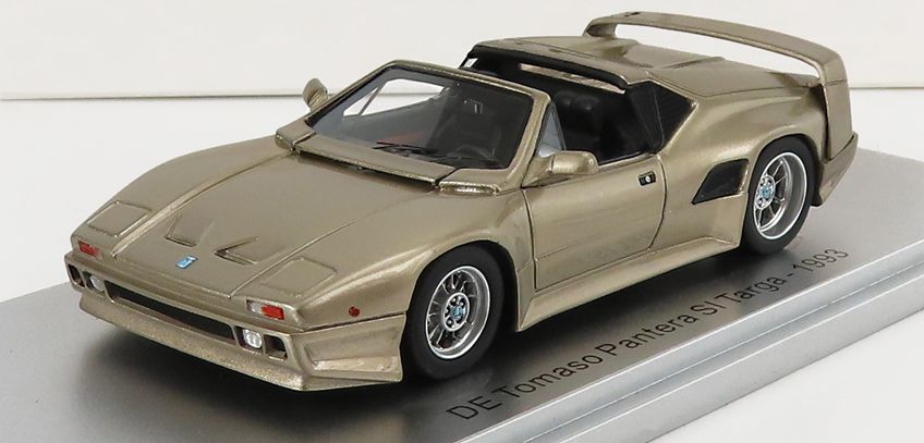 De Tomaso Pantera SI Targa 1993 Gold 1:43 Scale Kess Resin Model