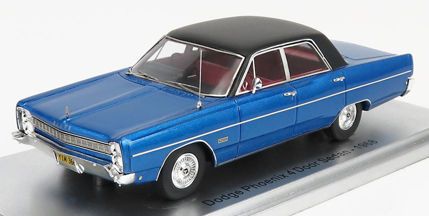 Dodge Phoenix 4-Door Sedan 1968 1:43 Scale Kess Resin Model