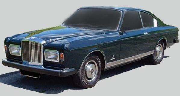Bentley T1 Pininfarina Coupe Speciale green 1968 1:43 Scale Kess Resin Model