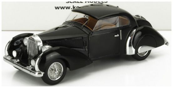 Bugatti T57 Labourdette Vutotal Black Coupe 1936 1:43 Scale Kess Resin Model