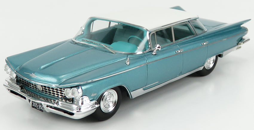 Buick Electra 225 4 Door Hard Top Blue 1959 1:43 Scale Kess Resin Model