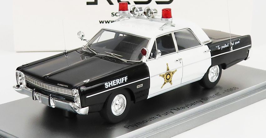 Plymouth Fury 4-Door Sedan Mayberr 1:43 Scale Kess Resin Model