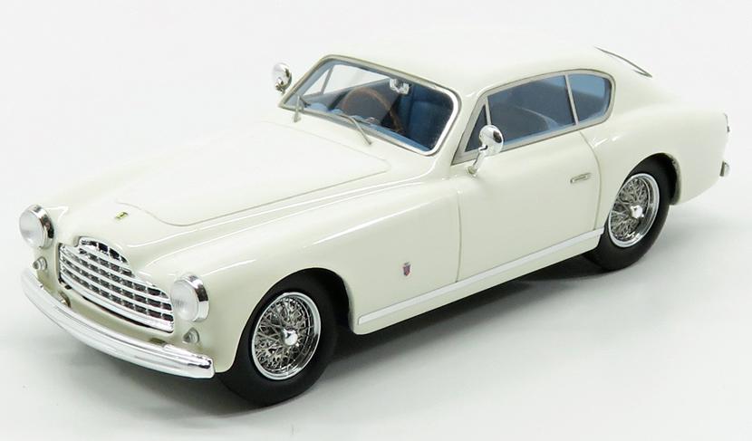Ferrari 195 Inter Coupe Ghia 1950 White 1:43 Scale Kess Resin Model
