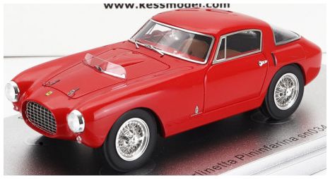 Ferrari 250MM Red sn0252MM Berlinetta Pininfarina 1953 1:43 Scale Kess Resin Model