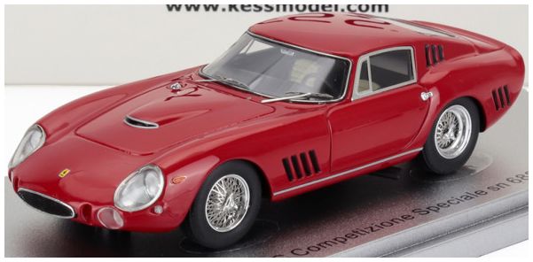 Ferrari 275 GTB/C sn.6885 Competizione Speciale 1965 Red 1:43 Scale Kess Resin Model
