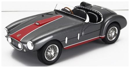 Ferrari 166 MM53 Spider Barquette Silver ch.0300M Vignale By Oblin 1955 1:43 Scale Kess Resin Model