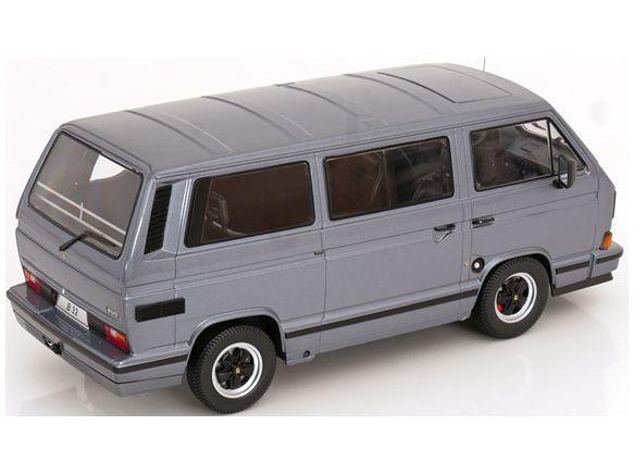 Porsche B32 1984 (Based on VW T3) Grey Metallic 1:18 Scale Diecast Bus – KK Scale