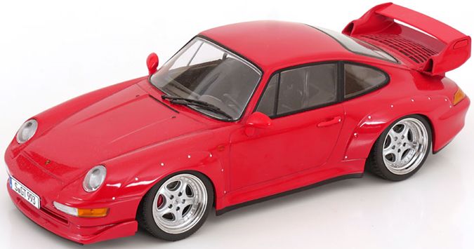 Porsche 911 (993) GT2 1996 Speedline Rims Red 1:18 Scale Diecast Model Car – KK Scale