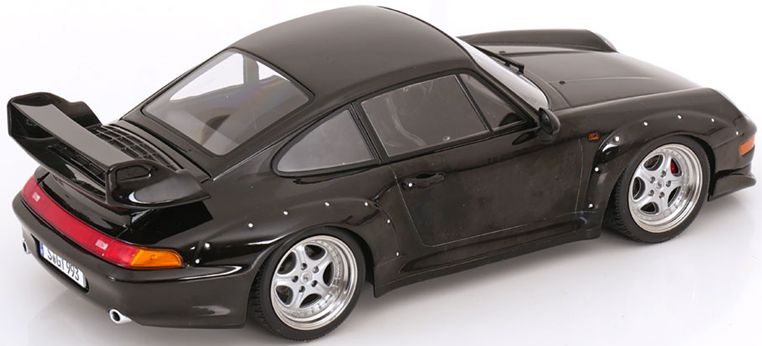 Porsche 911 (993) GT2 1996 Speedline Rims Black 1:18 Scale Diecast Model Car – KK Scale