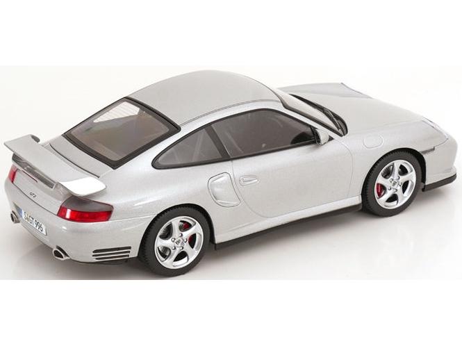 Porsche 911 (996) GT2 2001 Silver 1:18 Scale Diecast Car – KK Scale
