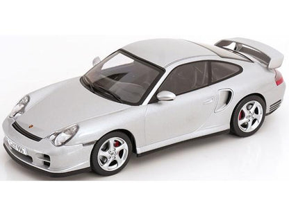 Porsche 911 (996) GT2 2001 Silver 1:18 Scale Diecast Car – KK Scale