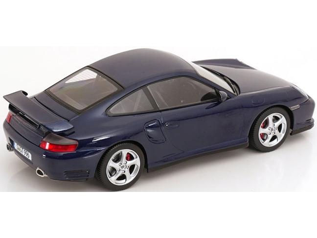 Porsche 911 (996) GT2 2001 Dark Blue Metallic 1:18 Scale Diecast Car – KK Scale