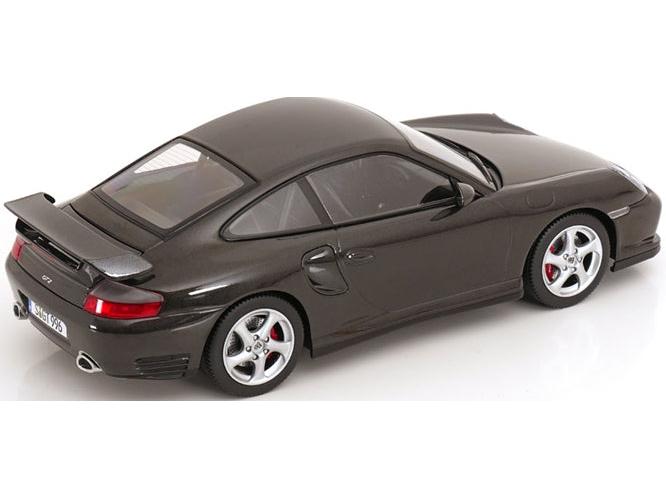 Porsche 911 (996) GT2 2001 Black Metallic 1:18 Scale Diecast Car – KK Scale