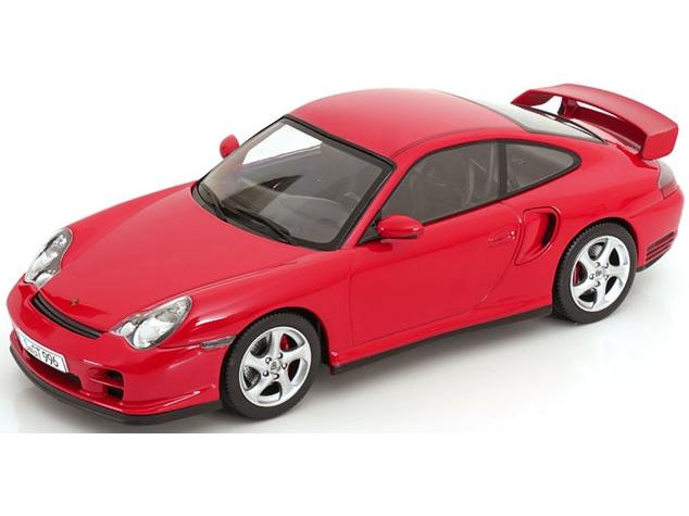 Porsche 911 (996) GT2 2001 Red 1:18 Scale Diecast Car – KK Scale