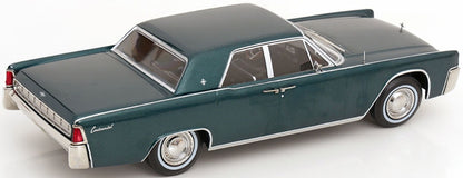 Lincoln Continental Sedan 1963 Matrix Reloaded Dark Green Metallic 1:18 Scale Diecast Car – KK Scale